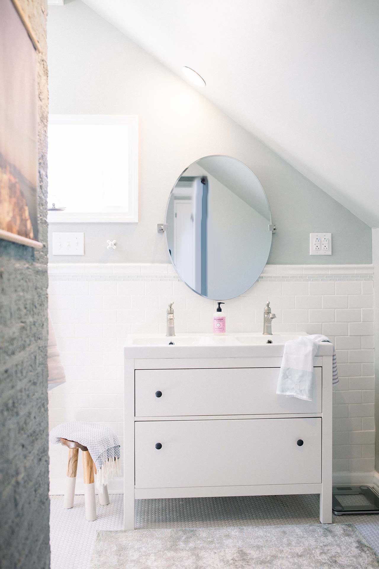 Before & After: Attic Master Bathroom
