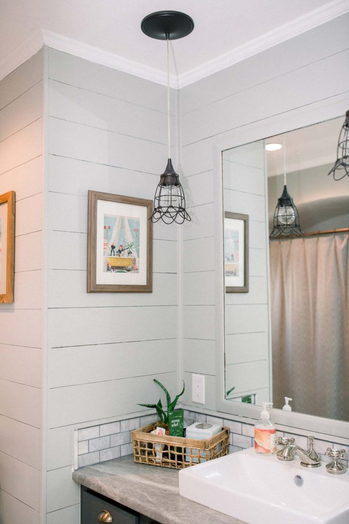 bathrooms with shiplap