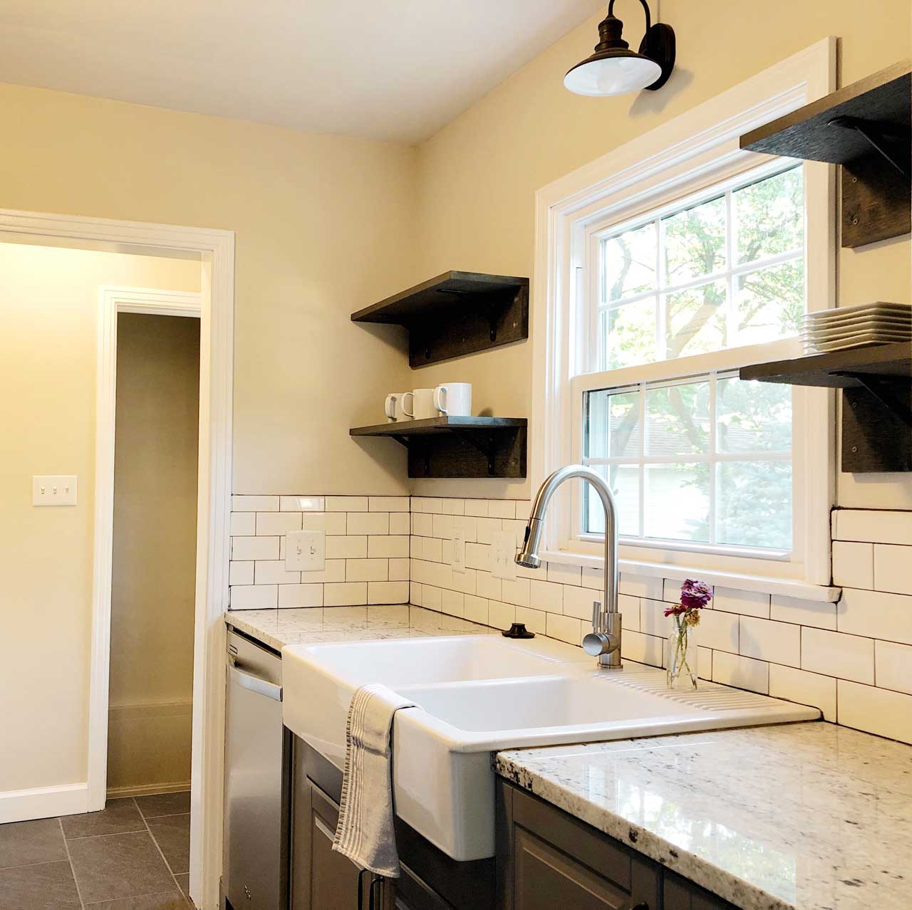 duplex renovation galley kitchen ikea kitchen