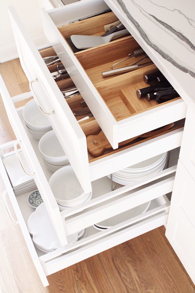 ikea kitchen hidden drawer