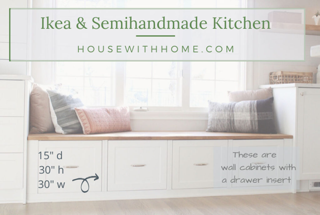 Ikea Kitchen Cabinet Sizes and Organization - House with Home