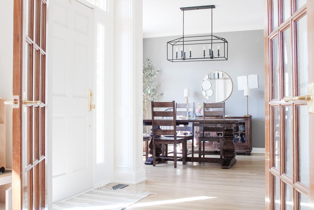 dining room entry