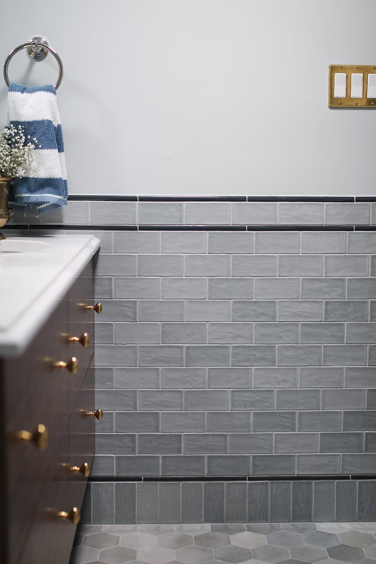 Affordable Ways to Make Your Bathroom Tile Look Expensive - House with Home